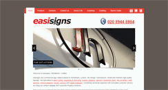 Desktop Screenshot of easisigns.com